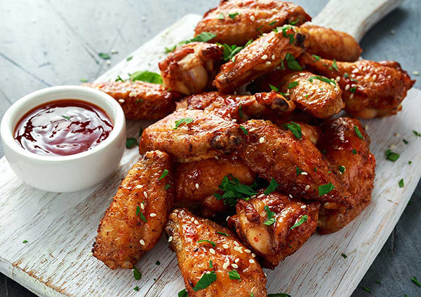 Sweet Sticky Chicken Wings – Harvey's Kitchen